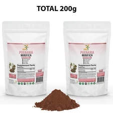 Pueraria Mirifica Root 10:1 Extract Powder Organic Natural 200g USA