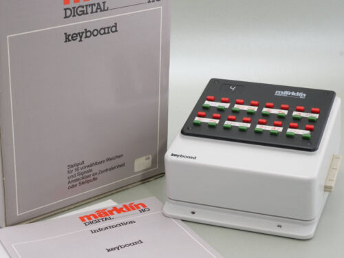 Märklin 6040 keyboard for digital decoder central unit original packaging gs 4003-02-11 - Picture 1 of 4