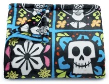 Disney / Pixar COCO Dia de los Muertos Plush 5x6' Throw Blanket The Big One NEW 
