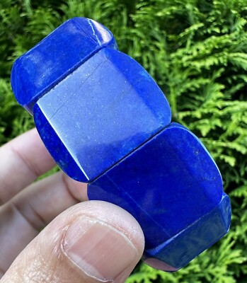 327 Karat erstaunlich blau Farbe Top Lapis Lazuli Armband durchziehbar@AFG.