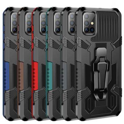 For Samsung S21 Ultra A72 A52 A32 A12 A42 A02S A71 Case Armor Belt Clip Cover