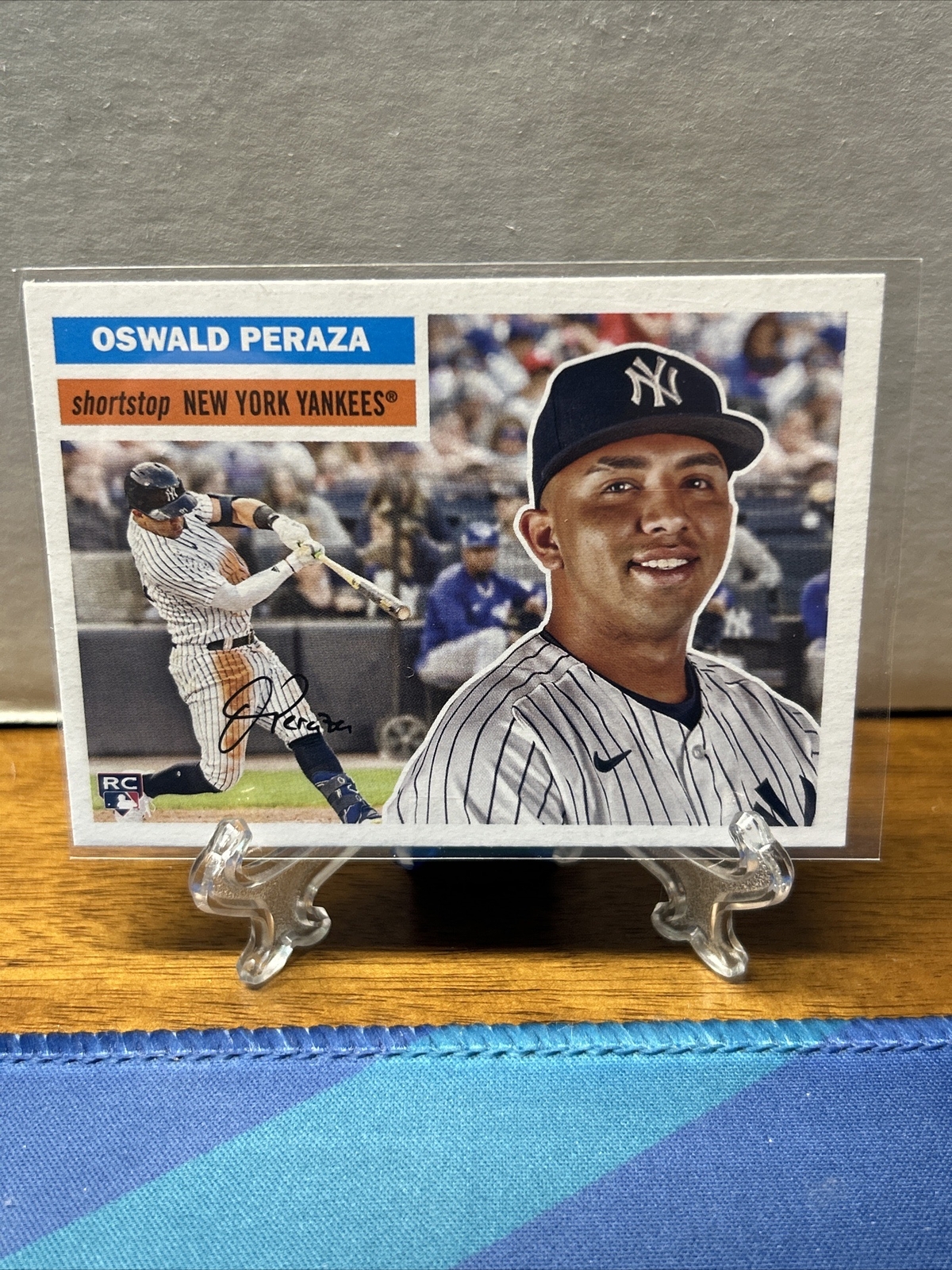 2023 Topps Archives - 1956 Topps #51 Oswald Peraza (RC)