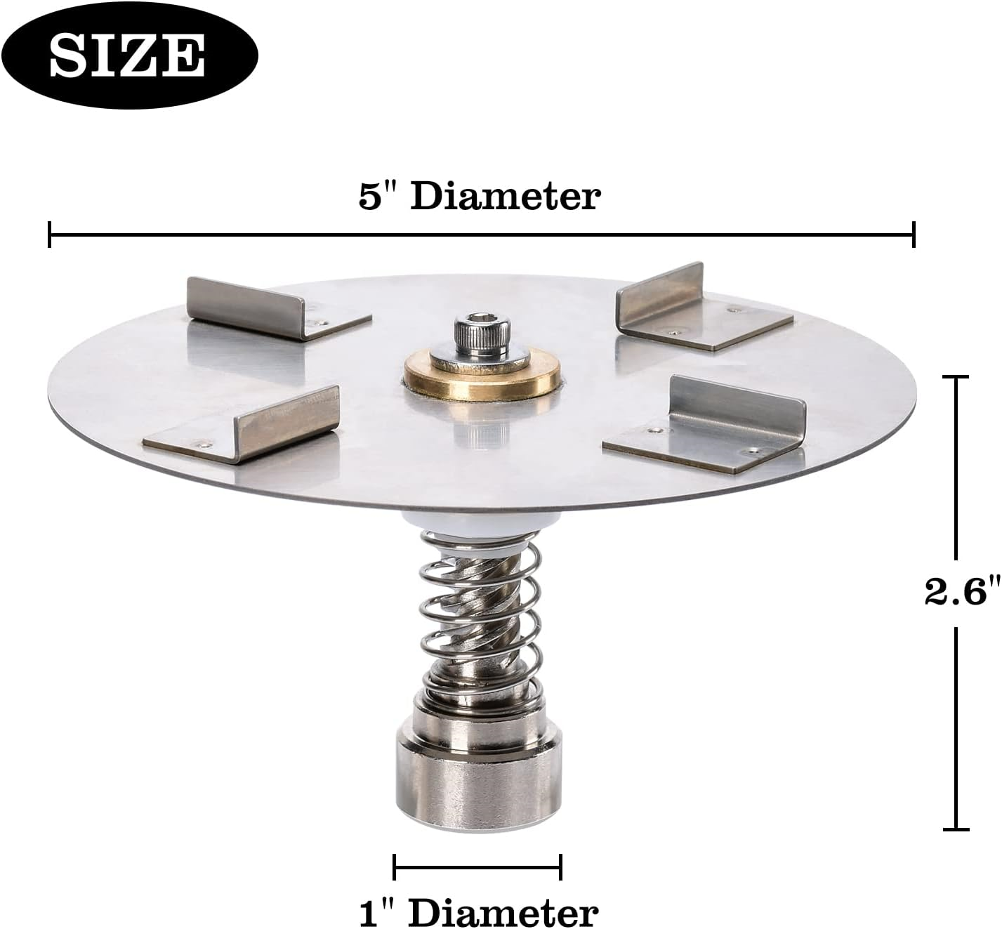 Eliminator Spinner Plate Fits for Any Deer and Game Feeders with 1/4