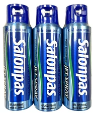 Salonpas Pain Relieving Jet SPRAY 4oz  ( 3 pack )  PHARMACY FRESH!  --