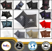 DIAMOND JDM VIP CAR SEAT INTERIOR LARGE BACK PILLOWS SET (2 Pieces)