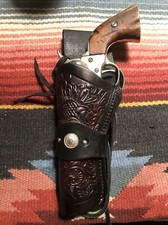 LEFT HAND Western Drop Holster Fits Ruger Wrangler Single Six & Ten 22Cal 4 5/8"