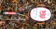 New Orange Wilson Burn 100LS Lite Spin 18X16 Smart Tennis Sensor ready 4 3/8