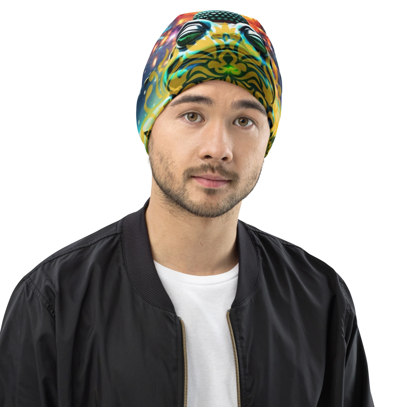 All-Over Print Beanie