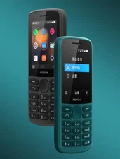 Nokia 215 Dual SIM 4G LTE FM radio Bluetooth 2.4" 128MB 64MB RAM Mobile Phone