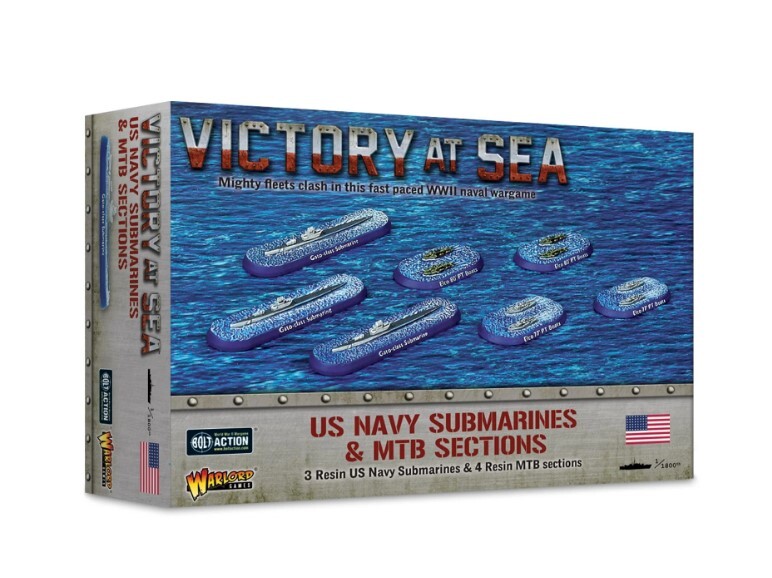 Warlord Games Победа на море 743212005 Подводные лодки и МТБ ВМС США 8590₽