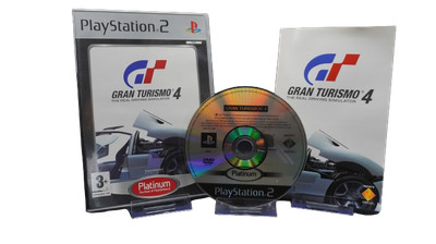 Gran Turismo 4 Platinum Edition PS2 - Jeu Complet, Bon état, Boîte Et Manuel Inclus