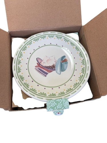 Pfaltzgraff Circle of Kindness Topsy Turvy Set of Four 6 1/4-Inch Plates - Picture 2 of 3