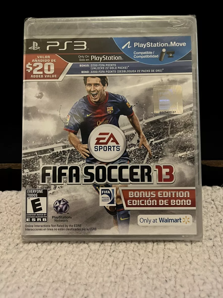 FIFA Soccer 13 - Bonus Edition (Sony PlayStation 3, 2012) for sale online