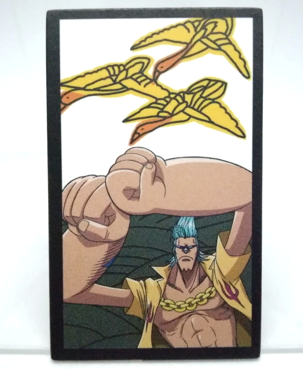 フランキー 花札　英語版 Franky One Piece Hanafuda Oh Japanese Playing Card Showa Note