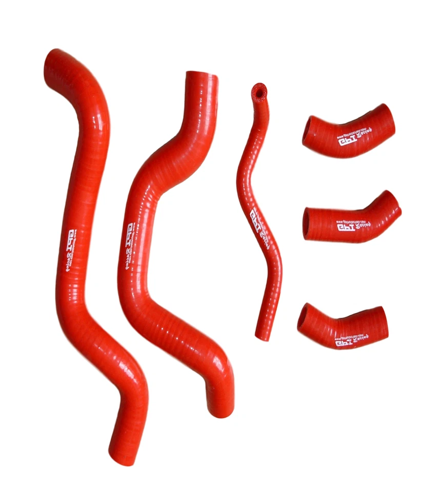 Manguera roja de silicona carbón para Suzuki SV650S/SV650 K5-K9 2005-2009 2006 2007 08 Foto 2 de 4