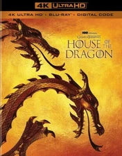 HOUSE OF THE DRAGON-COMPLETE 1ST SEASON (4K-UHD/BLU-RAY/DIG/8 DISC/10 EPI) NEW D