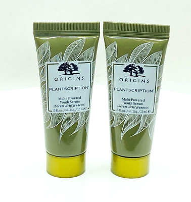 Origins Plantscription Multi powered Youth Serum 0.5oz [LOT OF 2]  NEW