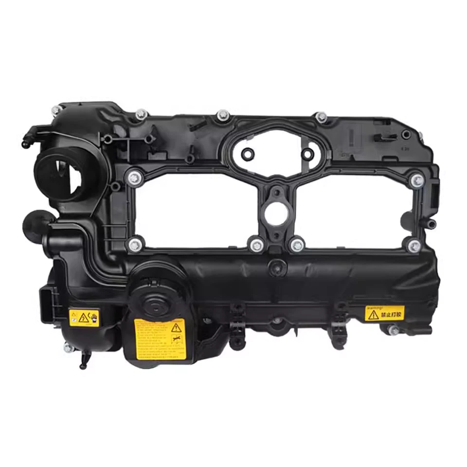 11127588412 Valve Cover w/ Gasket & Oil Cap for 2012-2018 BMW 320i, X1, X3, X5 - Image 3 of 4