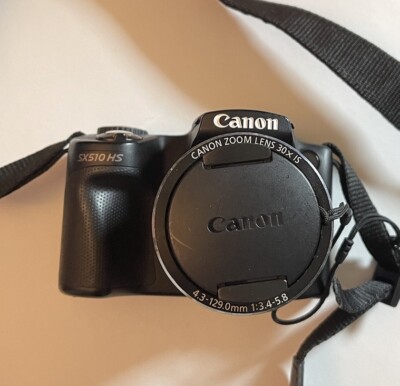 Canon PowerShot SX510 HS Digital Camera, Black | eBay