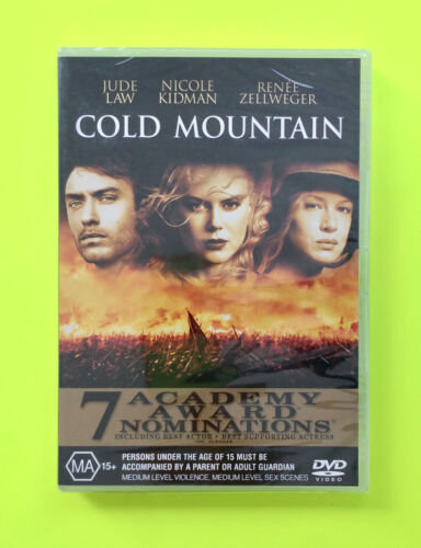 COLD MOUNTAIN Nicole Kidman, Jude Law, Renee Zellweger (2003)  DVD - Picture 1 of 2