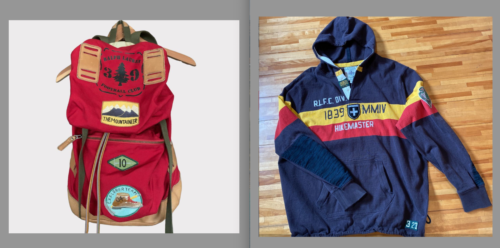 rugby ralph lauren hoodie vintage shirt XXL 2XL Bag polo ski patch sportsman - 第 1/7 張圖片