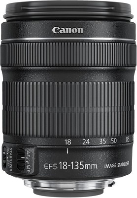Canon standard zoom lens EF-S18-135mm F3.5-5.6 IS STM APS-C  