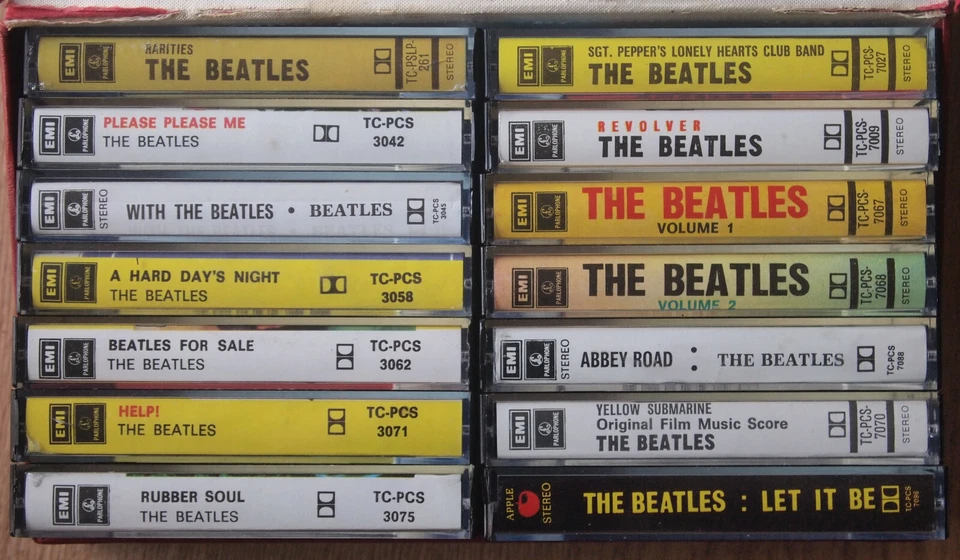 THE BEATLES COLLECTION 14x CASSETTE BOX SET - ULTRA RARE PHILIPPINES EDITION EX! - Image 4 of 4