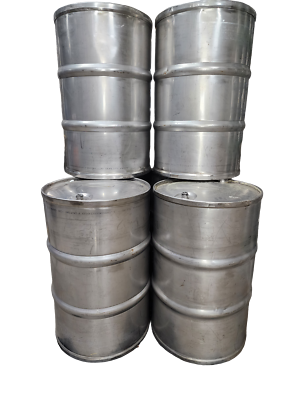 #ad #ad Used 55 gallon Stainless Stainless Steel Barrel 1.5mm thickness $259.00