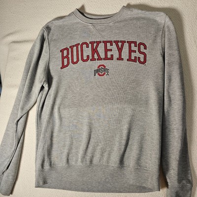 Ohio State Varsity Authentic Apparel Football Gray Sweatshirt M