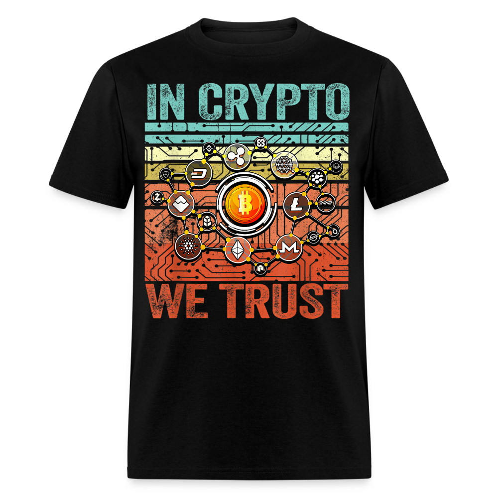 In Crypto we Trust shirt Funny Bitcoin shirt ETH LTC XMR BTC Crypto TShirt  S-6XL