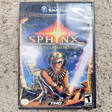 Sphinx and the Cursed Mummy Gamecube GC PREOWNED MISSING MANUAL