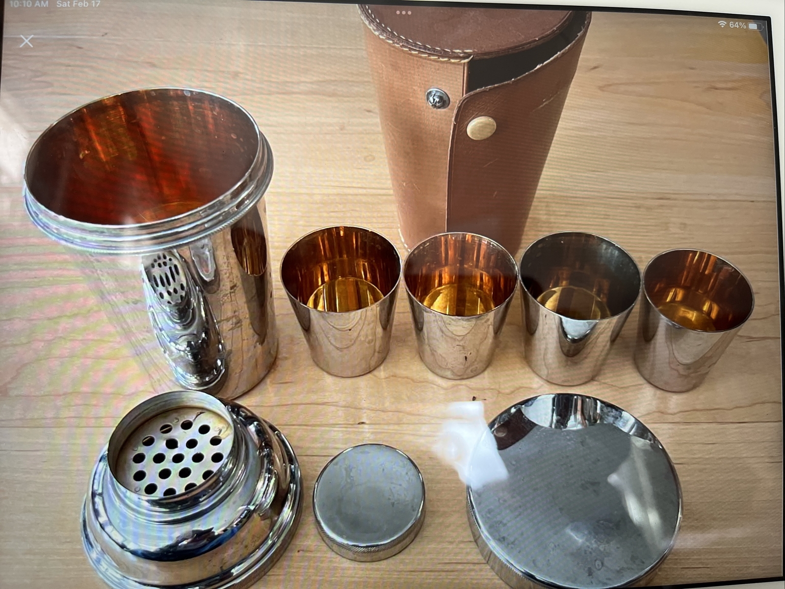 Vintage Cocktail Shaker eBay