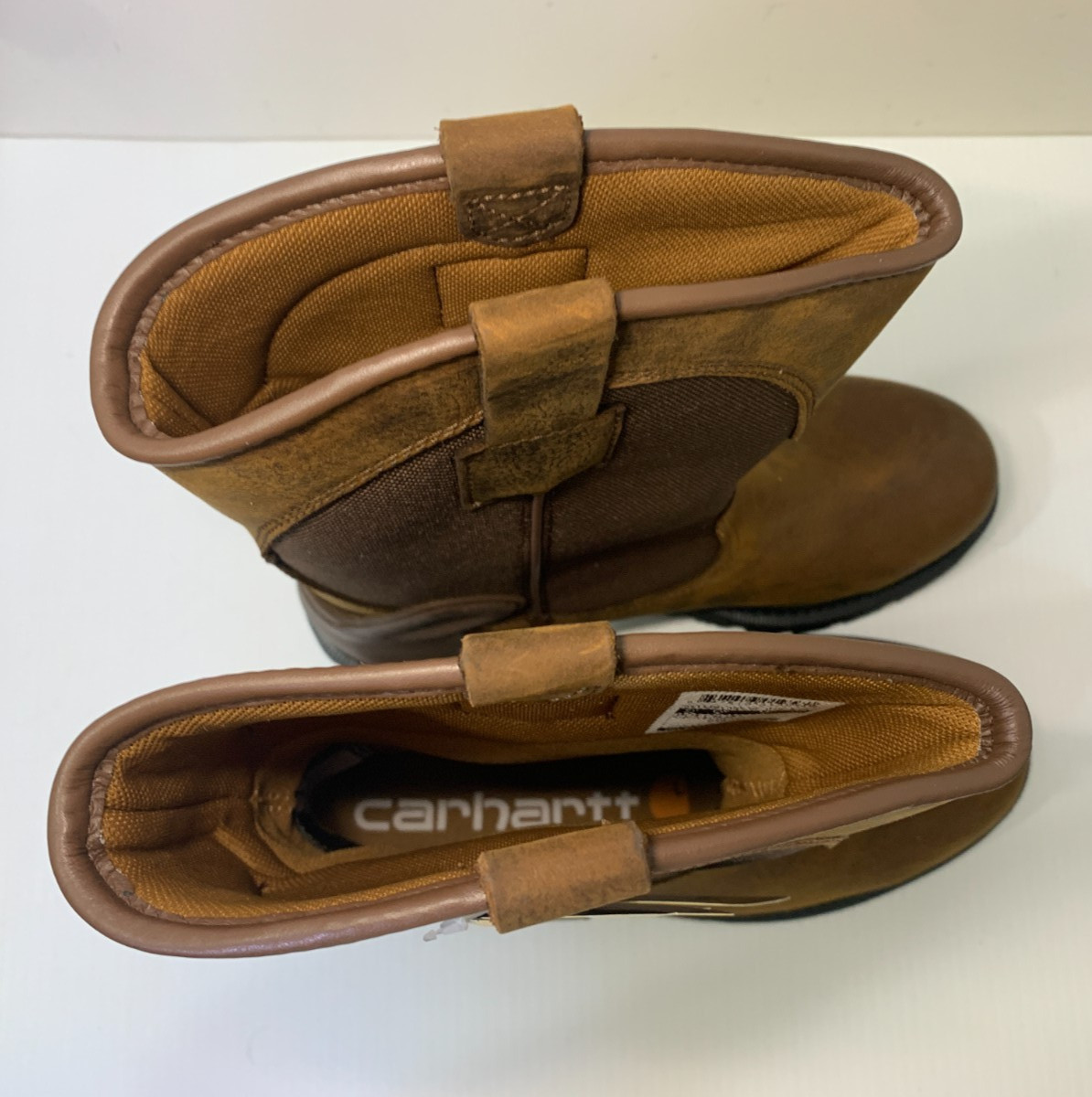 CARHARTT CMP1200 11" WELLINGTON STEEL TOE WORK BOOTS SIZE 9 M - NEW