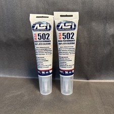 ASI 502 SILICONE HIGH PERFORMANCE SEALANT ADHESIVE,2-Pack FOOD GRADE 2.8 Fl oz