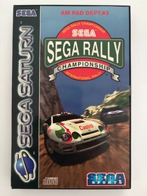 SEGA RALLY CHAMPIONSHIP Sega SATURN Game UK PAL - COLLECTORS VGC MINT