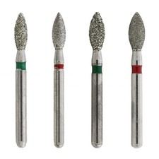 Dental Diamond Bur FG 368-020/023 Pointed Football Burs Fine Coarse High Speed
