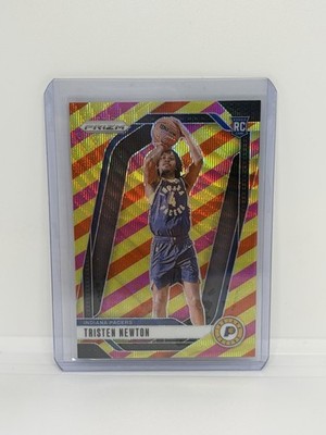 2024-25 Panini Prizm - Tristen Newton #261 Multi Wave Prizm /88 (RC)