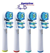Oral-B Dual Clean Replacement Electric Toothbrush Head, 4 Count