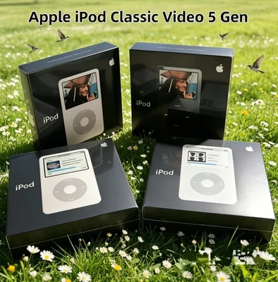IPod Classic 5th 6th 7th Gen 30GB 80GB 120GB 160GB All Colors New Battery MODDED - Image 1 of 4