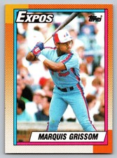 1990 Topps #714 Marquis Grissom
