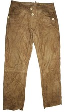 Almsach Trachtenhose Gr 52 W34 Herren Braun Jagdhose Oktoberfest 107cm