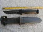 WW2 Camillus USN Navy MK1 Fighting Knife w/ Sheath, Camillus USA Military
