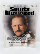 Dale Earnhardt Sports Illustrated Magazine Special Commemorative Issue 2001