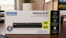 EPSON Workforce ES-50 Document Scanner Brand ...