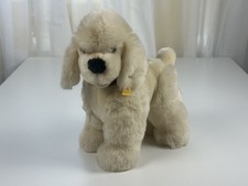 Steiff Animal 5445/28 Cosy Tobby Poodle 27 x 22.5cm. Excellent Condition