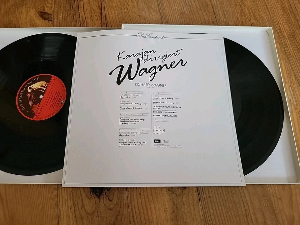 Vinyle 33t -  Richard Wagner - Karajan - Photo 4/4