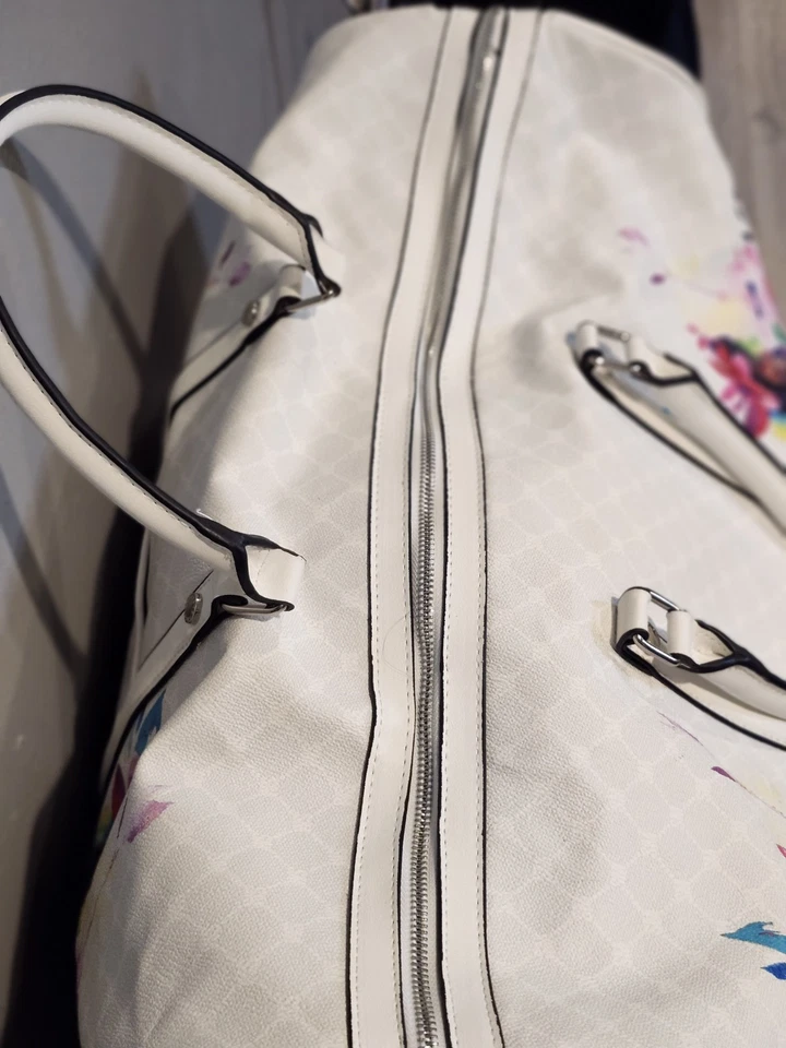 STEVE MADDEN BSPEEDYF WHT/MULT/FLORAL WEEKENDER Foto 3 de 4