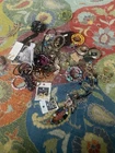 2 Lb  Mixed Lot Of Vintage/Costume/ Modern Jewelry