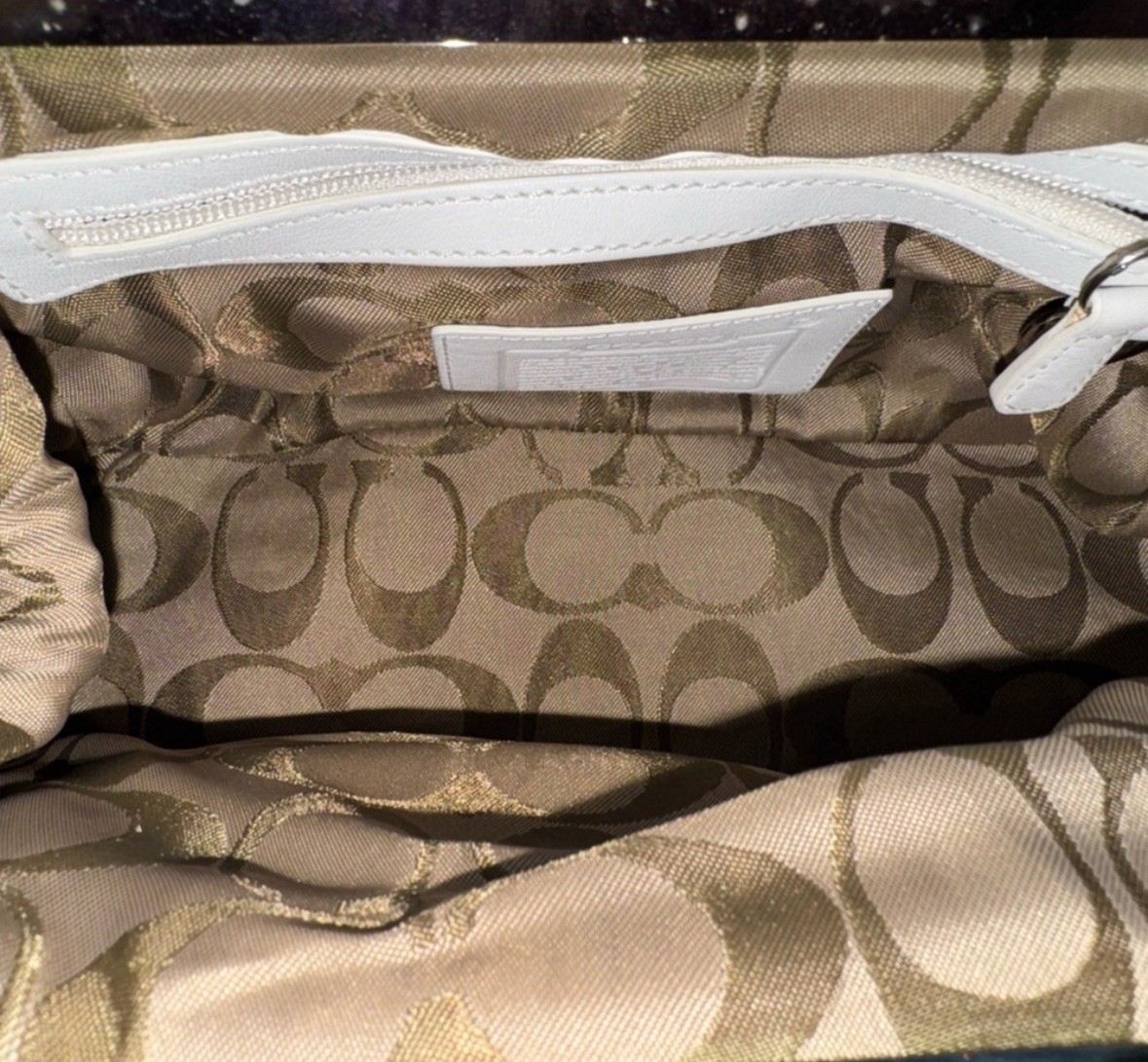COACH バッグ Coach 3679 Polka Dot Kisslock Frame Satchel Bag Multi Color