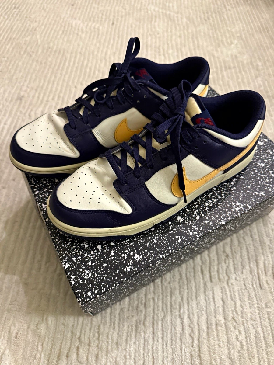 Nike Dunk Low White Midnight Navy for Sale - Authenticity
